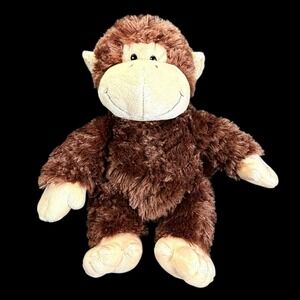 Aurora‎ Monkey Chimp Plush Stuffed Animal  9.5" Soft Cuddly Stocking Stuffer